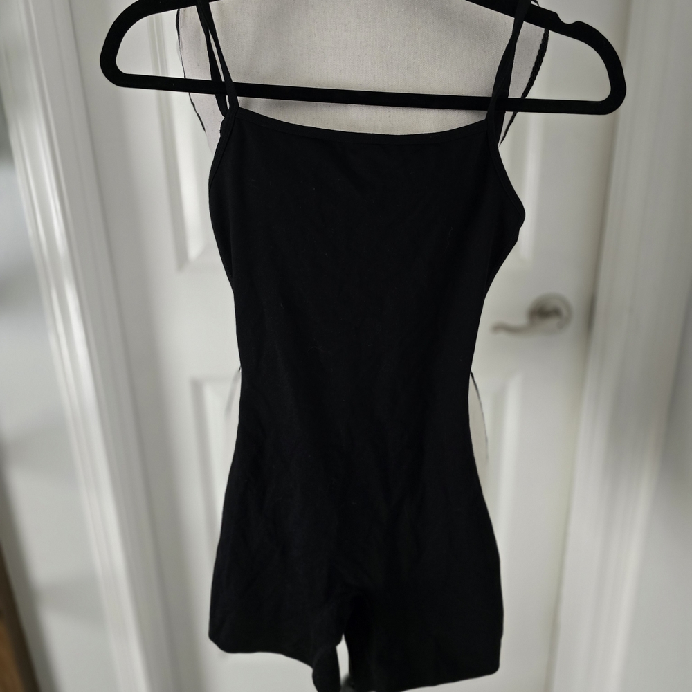 Garage Black Casual Romper